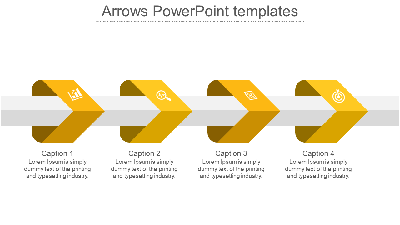 Free - Use Our Arrows PowerPoint Templates Presentation